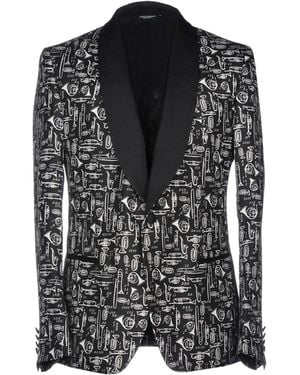 Dolce & Gabbana Suit Jacket - Black