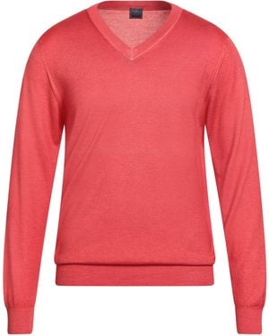 Fedeli Jumper Cashmere, Silk - Red