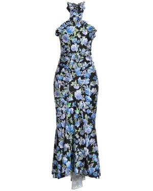 Philosophy Di Lorenzo Serafini Maxi Dress Polyamide, Elastane - Blue