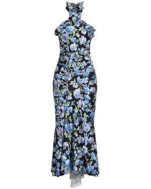 Philosophy Di Lorenzo Serafini Vestito Lungo - Blu