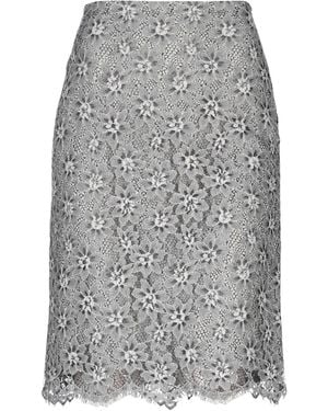Diana Gallesi Midi Skirt Cotton, Polyamide, Polyester - Gray