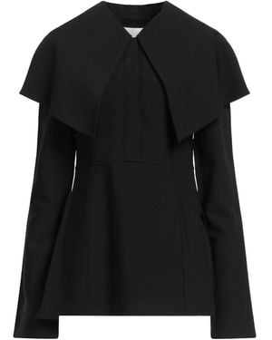 Jil Sander Top Viscose, Virgin Wool, Silk - Black