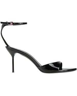 Paris Texas Sandals Leather - Black