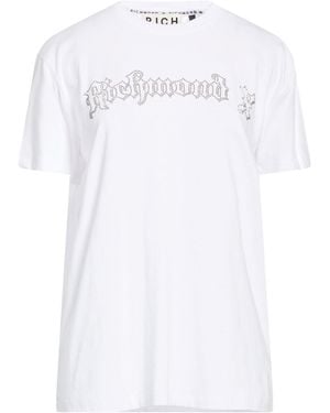 Richmond X T-Shirt Cotton, Elastane - White