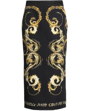 Versace Jeans Couture Midi Skirt - Black