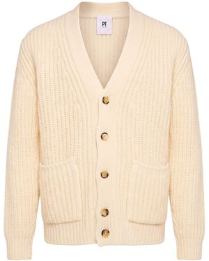 PT Torino Strickjacke - Natur