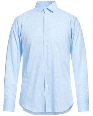 Bagutta Shirt Linen, Cotton - Blue