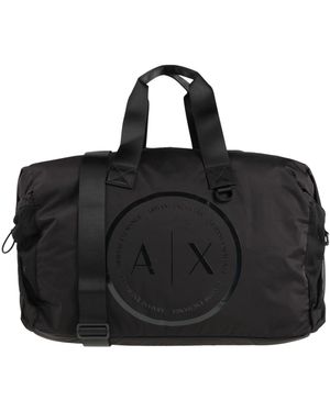 ARMANI EXCHANGE Duffel Bags Polyester - Black