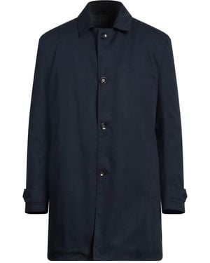 Officina 36 Coat Polyester, Cotton - Blue