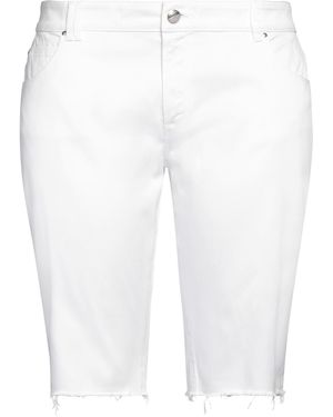 Incotex Shorts & Bermuda Shorts Cotton, Elastane - White