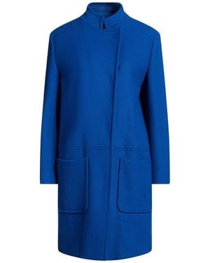 Liu Jo Coat Virgin Wool, Polyamide - Blue