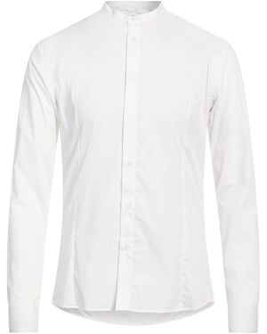 Daniele Alessandrini Shirt Cotton, Polyamide, Elastane - White