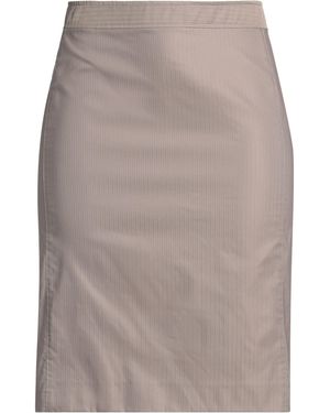 Alberta Ferretti Midi Skirt Cotton, Polyester - Brown