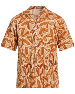 Universal Works Camicia - Arancione