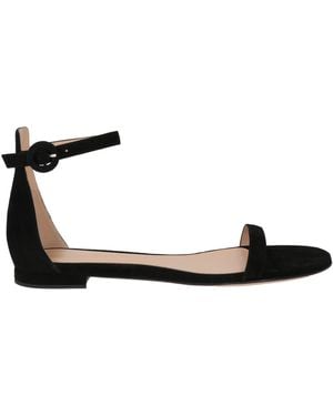 Gianvito Rossi Sandals Leather - Black