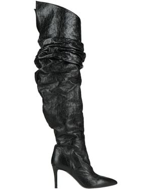 Mattia Capezzani Boot Leather - Black