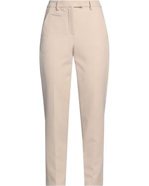 SEVENTY VENEZIA Sand Trousers Polyester, Elastane - Natural