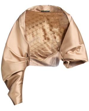 Alberta Ferretti Chaqueta Y Cazadora - Neutro