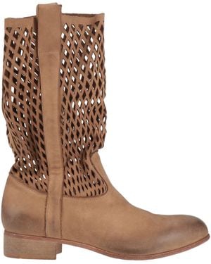 Jfk Camel Boot Leather - Brown