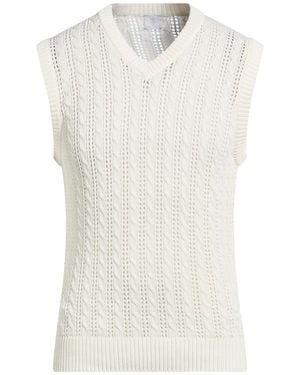 Eleventy Ivory Jumper Cotton - White