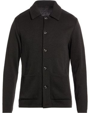 Officina 36 Cardigan Acrylic, Wool - Black