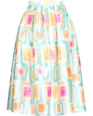 ALEX INGH Midi Skirt Polyester - White