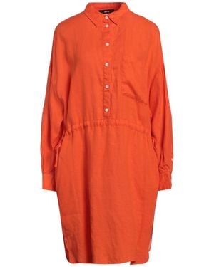 Replay Vestido midi - Naranja