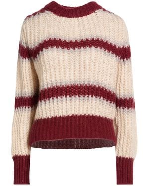 Soallure Burgundy Sweater Acrylic, Polyamide, Mohair Wool - Pink