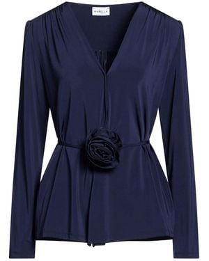 Marella Midnight Top Viscose, Elastane - Blue