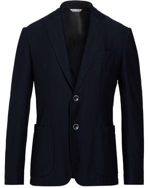 Domenico Tagliente Midnight Blazer Polyamide, Viscose, Cotton, Elastane - Blue