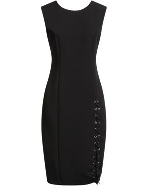 Denny Rose Midi Dress Polyester, Elastane - Black