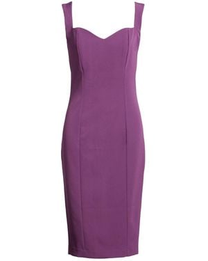 SILENCE LIMITED Midi Dress - Purple