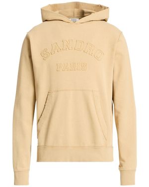Sandro Sweatshirt Cotton - Natural