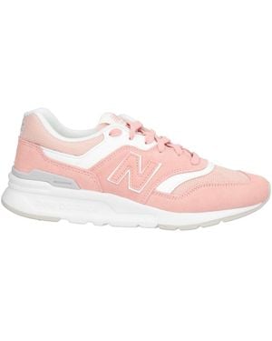 New Balance 997 Sneakers Textile Fibers, Leather - Pink