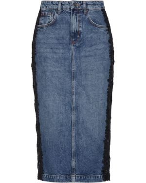 Liu Jo Denim Skirt Cotton, Polyester - Blue