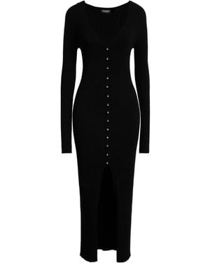Dondup Vestido Largo - Negro