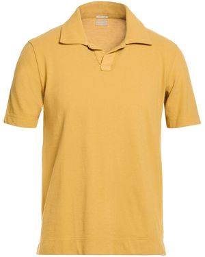 Massimo Alba Polo Shirt Cotton - Yellow