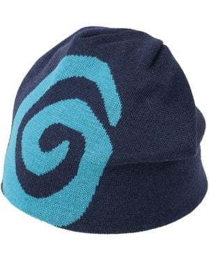 Ostrya Hat Merino Wool, Acrylic - Blue