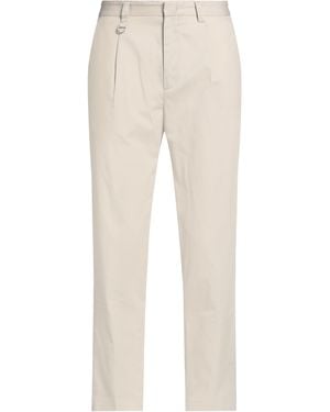 Paolo Pecora Trousers Lyocell, Cotton - Natural