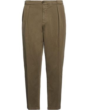 Briglia 1949 Military Trousers Cotton, Elastane - Green