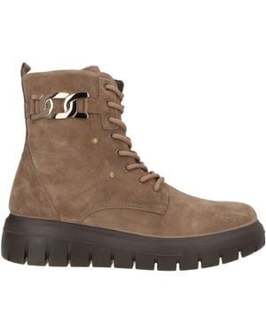 Igi&co Khaki Ankle Boots Leather - Brown