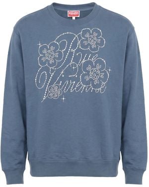 KENZO Sweatshirt Cotton - Blue