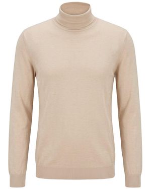 Takeshy Kurosawa Turtleneck Tencel, Wool, Elastane - Natural