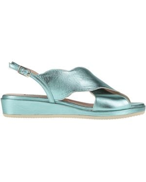 Cervone Sandals Leather - Blue