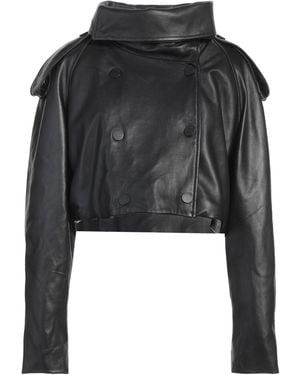 Dondup Jacket Lambskin - Black