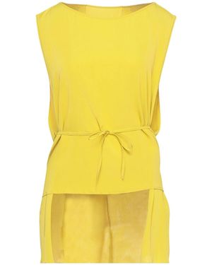 Erika Cavallini Semi Couture Top - Gelb