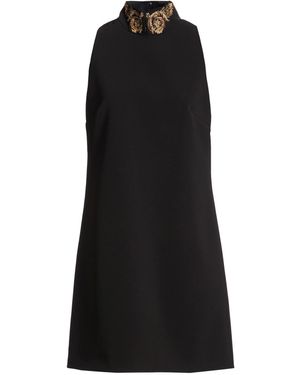 Moschino Couture Mini Dress Polyester, Polyurethane, Metal, Glass - Black