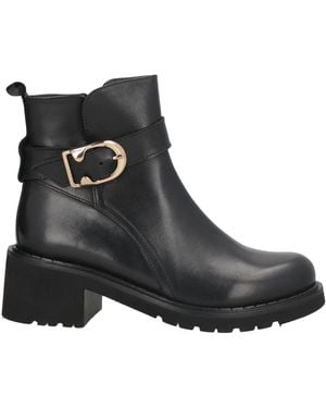 Calpierre Ankle Boots Leather - Black