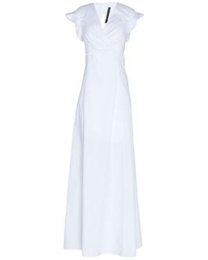 Manila Grace Maxi Dress Cotton - White
