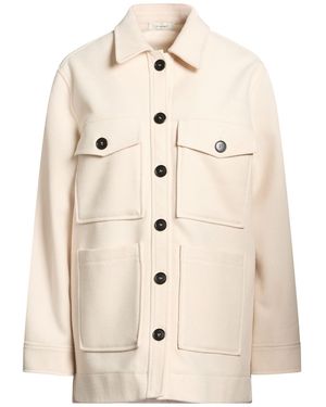 NINA 14.7 Slate Jacket Polyester, Viscose, Wool - Natural